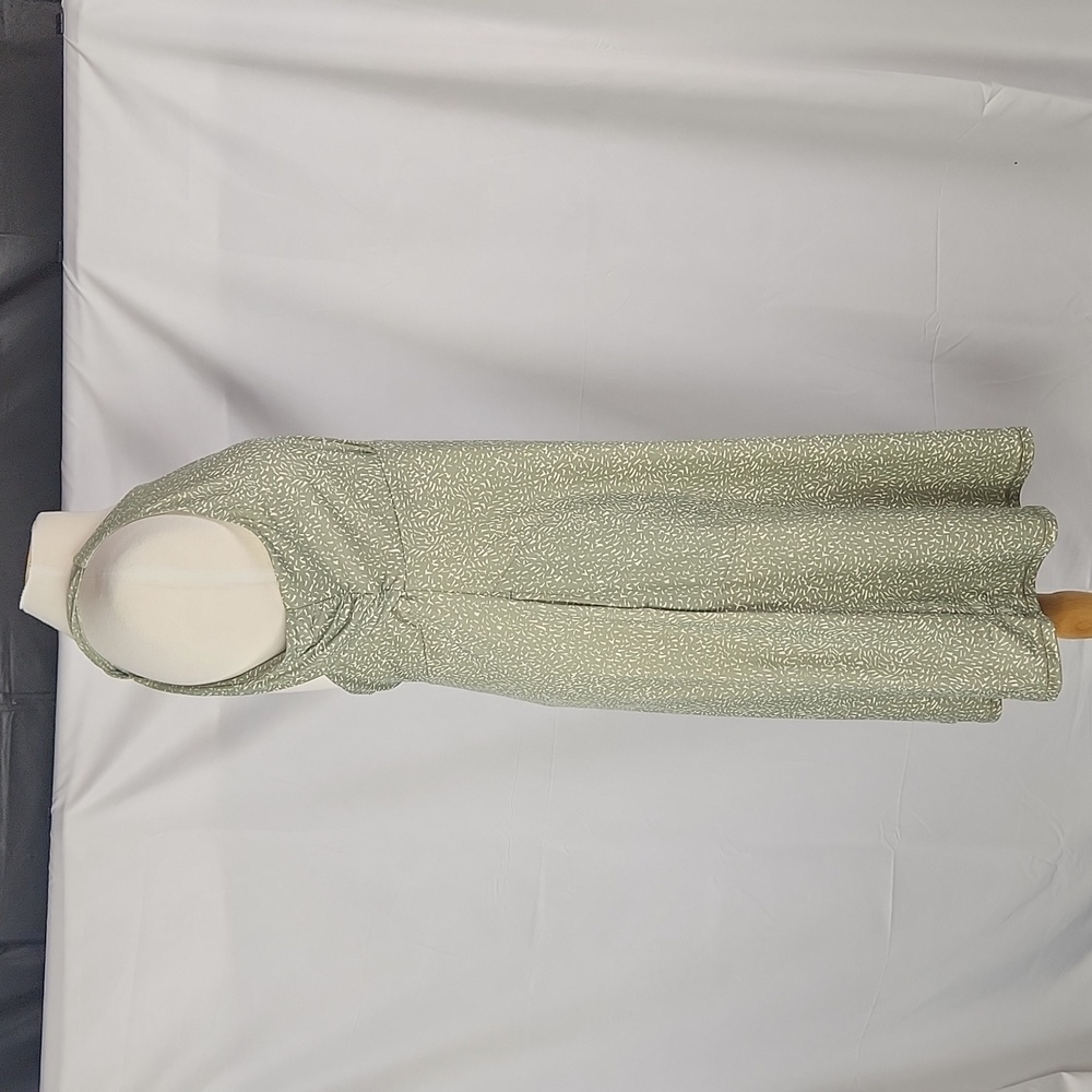prAna Jewel Lake Dress Womens XL Green Halter Open Back Sundress UPF NWT Boho - Picture 9 of 12